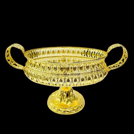 Oval Meltem Gondol Şekerlik Gold