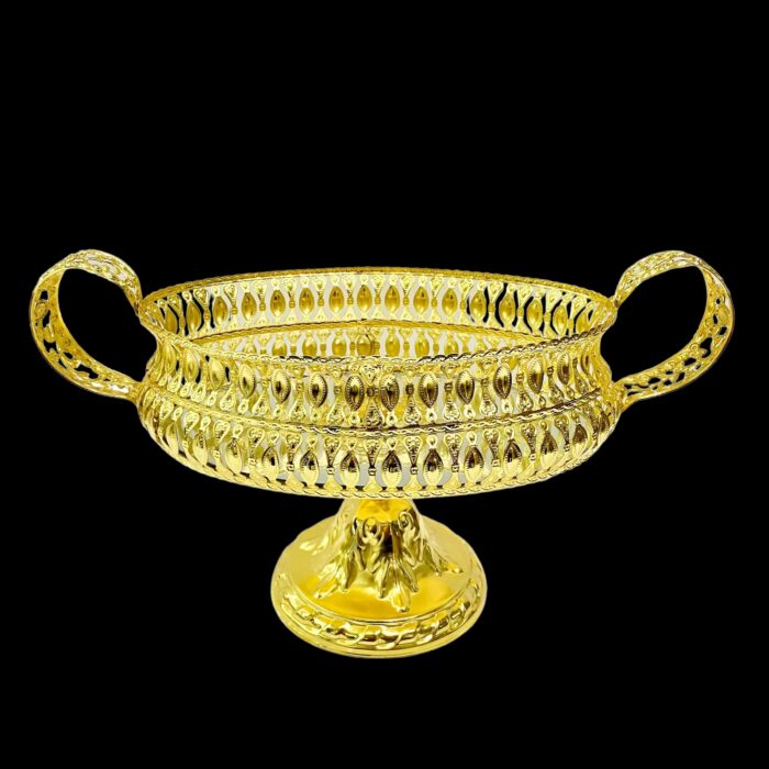 Oval Meltem Gondol Şekerlik Gold